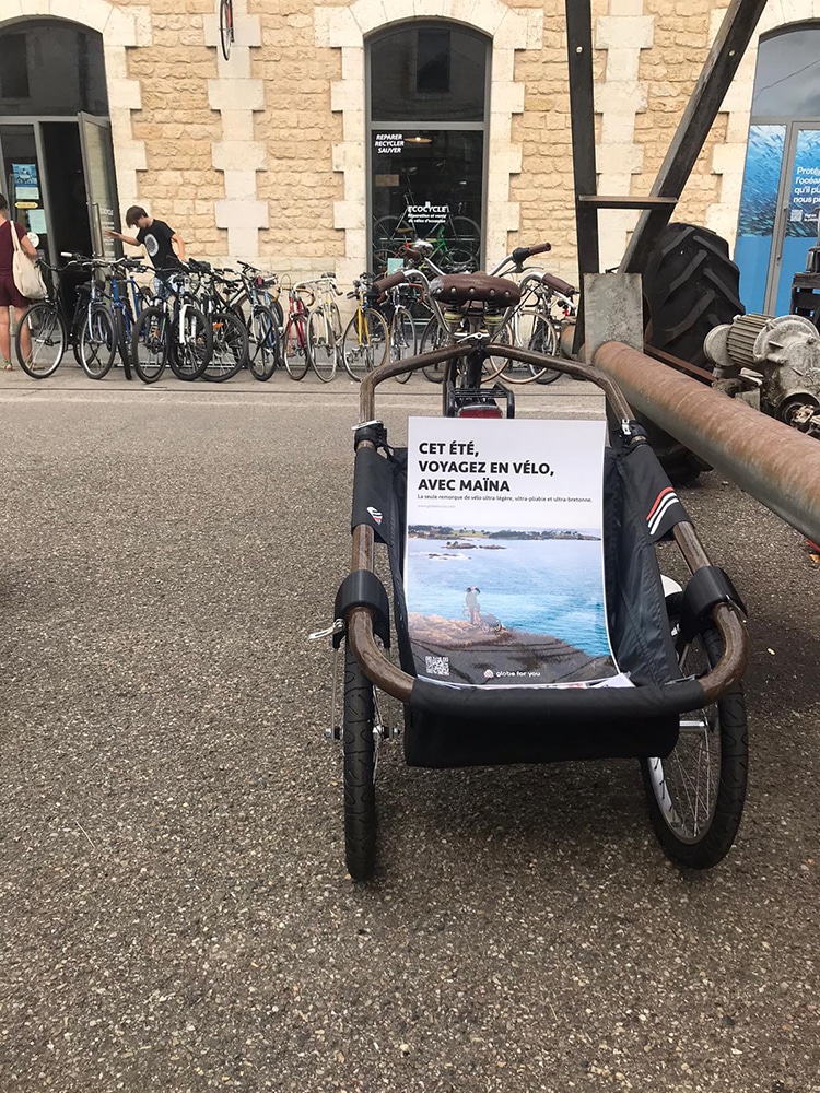 remorque pour vélo légère