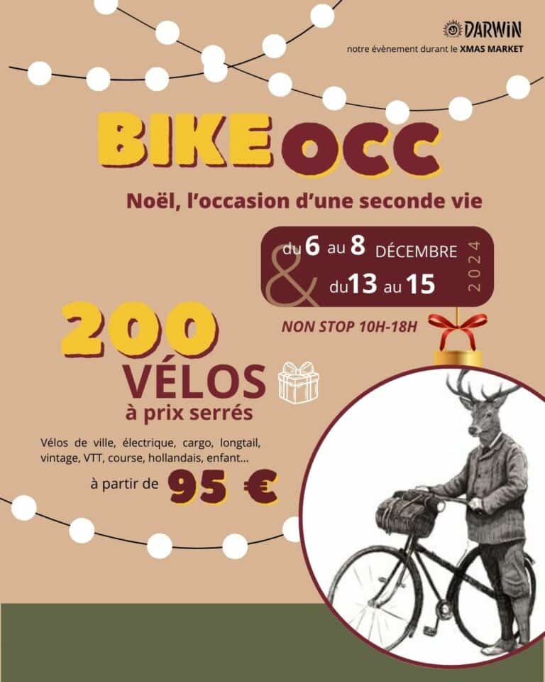 Foire vélos d'occasion Ecocycle Darwin durant le Xmas Market