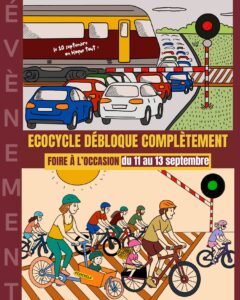 Foire à l'occasion Ecocycle Mérignac du 11 au 13 septembre 2025
