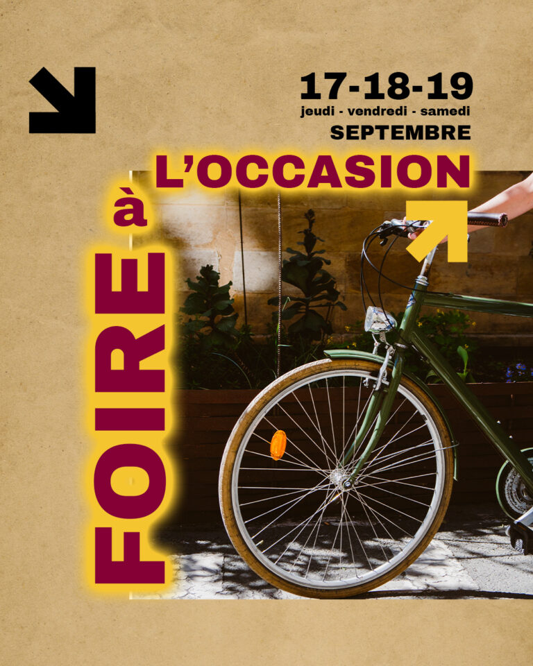 Foire Occasion de rentrée 17, 18, 19 septembre 2026
